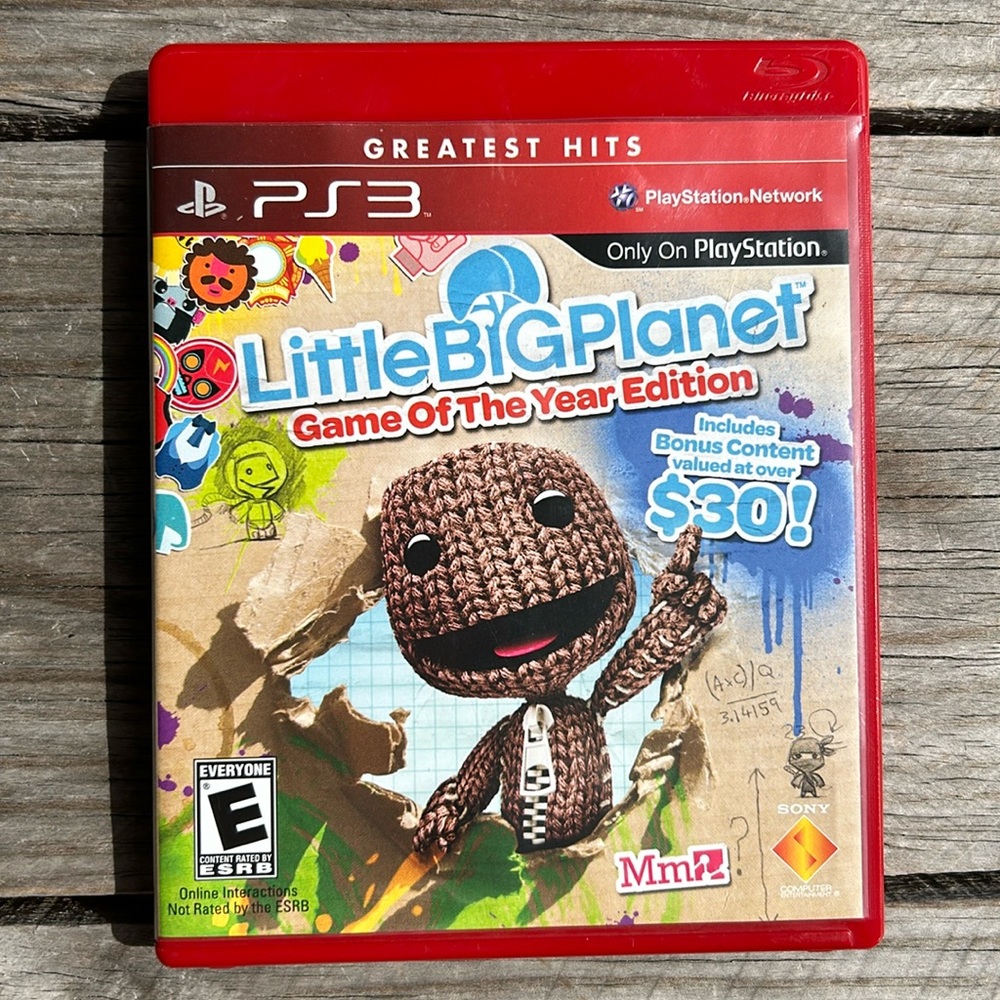 Little big planet, game of the year edition greatest hits for PS3